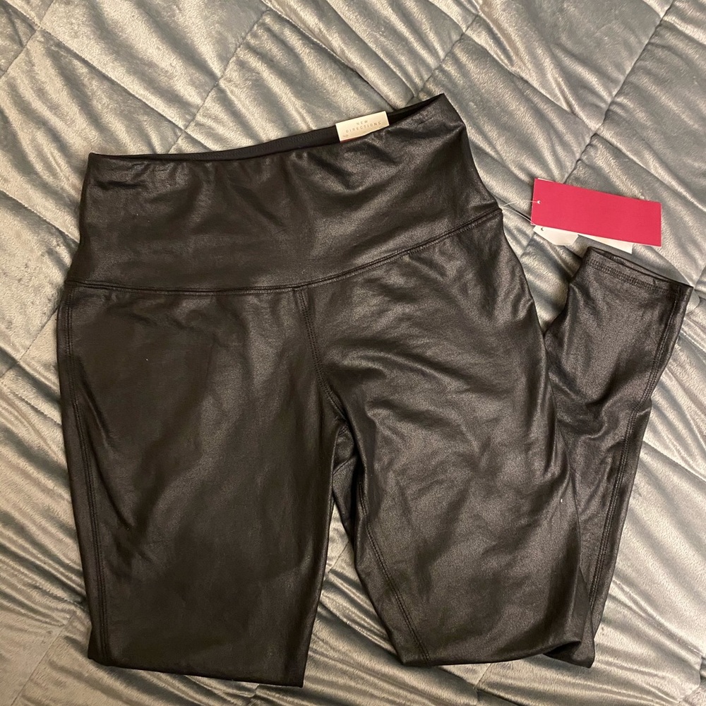 Pleather leggings